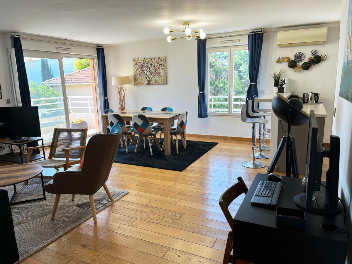 Appartement 84M² Avec 2 Parkings Privatifs Villeneuve-Loubet Exterior foto